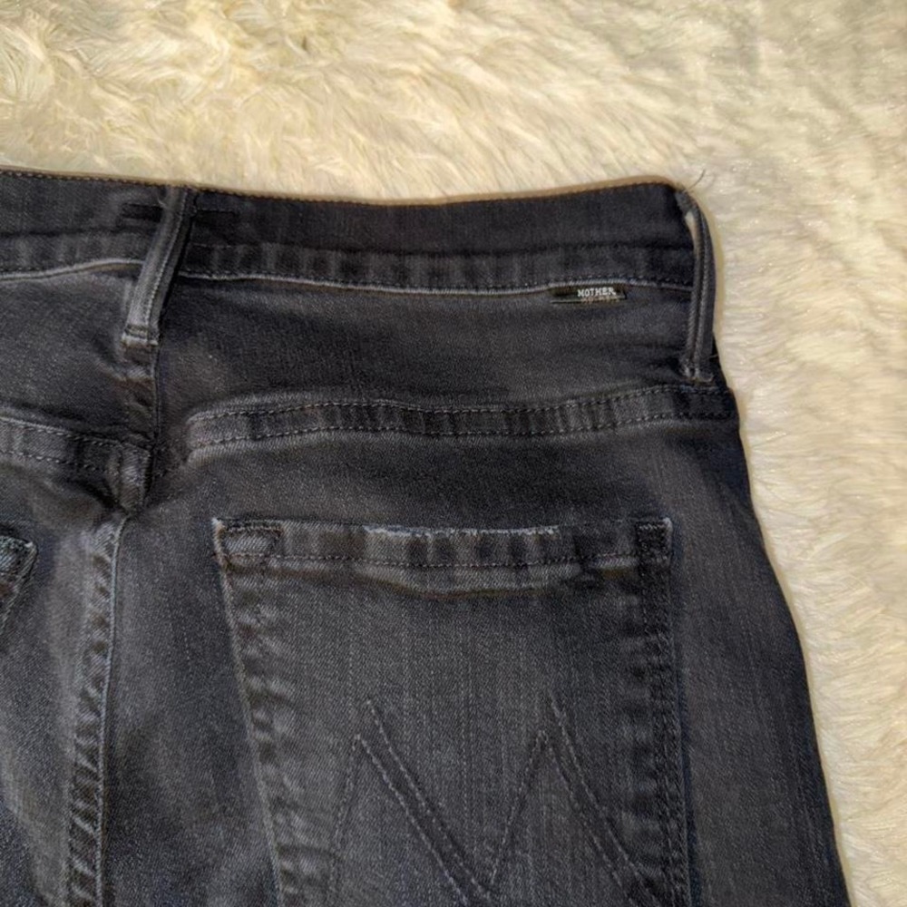 Mother The Insider Crop Step Fray Jeans Size 26 Retails $248! Inseam 26 inseam - Picture 5 of 7